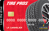 Synchrony Tire Pros Financing Card in Payson, AZ | Payson Tire Pros & Automotive